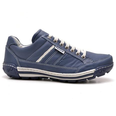 Sapatênis Masculino Ranster Couro Confortável 3008-AZUL - Sapatênis  Masculino - Magazine Luiza