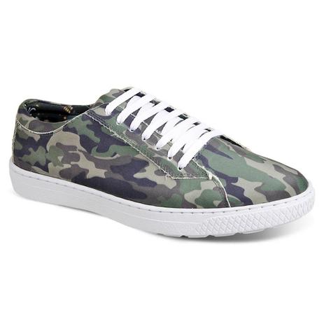 sapatenis masculino camuflado