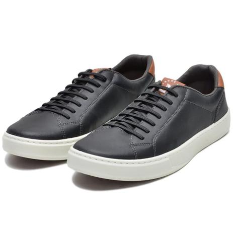 Sapatenis Masculino Solado Colado e Costurado Palmilha Gel Espumado - Preto  - Calçados Brasil - Calçados Masculinos - Magazine Luiza