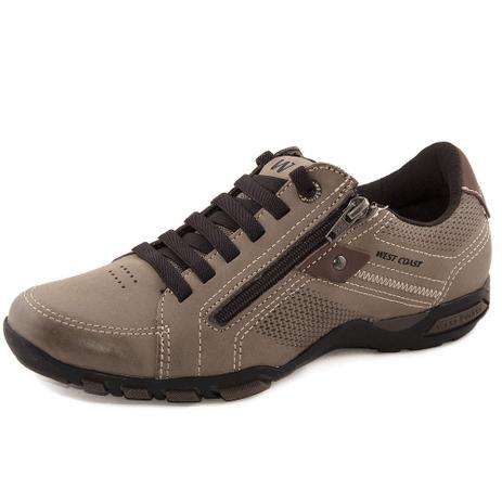sapatênis de couro masculino west coast