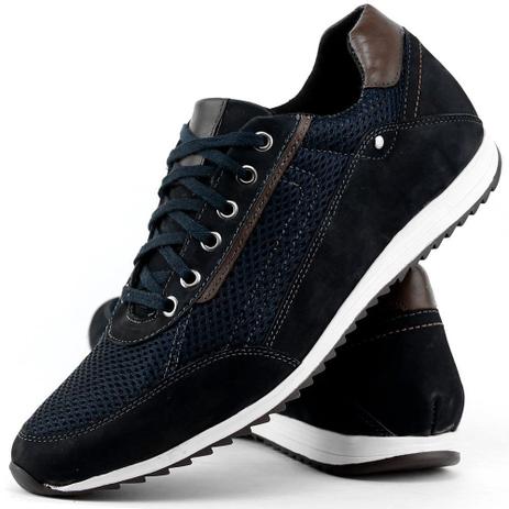 Sapatênis Neway Florense Casual Masculino Azul - Brands Menor preço em Sapatênis Neway Florense Casual Masculino Azul - Brands
