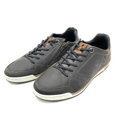 Sapatênis pegada cadarço elástico amortech masculina em couro - Sapatênis  Masculino - Magazine Luiza