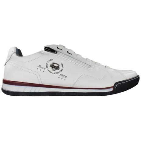 Sapatênis Pegada Masculino Napa Branco - Sapatênis Masculino - Magazine  Luiza