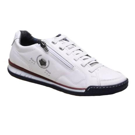 Sapatênis Pegada Napa Soft Branco 116910 - Sapatênis Masculino - Magazine  Luiza