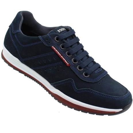 Sapatênis Pegada Nobuck Masculino Azul Marinho - Sapatênis Masculino -  Magazine Luiza
