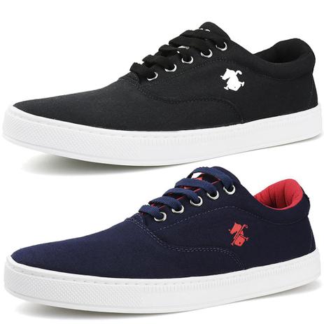 Sapatenis Polo Slin Casual Masculino - Dhl Calçados - Sapatênis Masculino -  Magazine Luiza