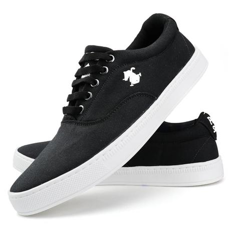 sapatenis polo branco masculino