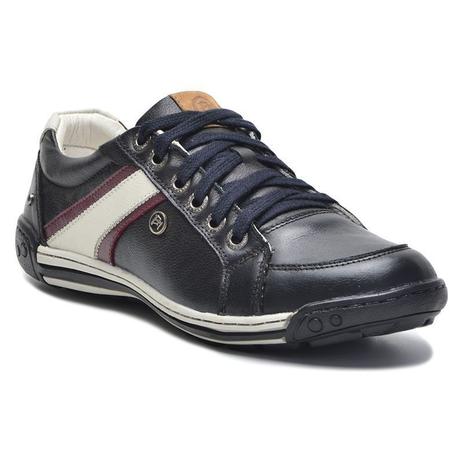 Sapatênis Preto Couro Masculino 410-02 - Bmbrasil - Sapatênis Masculino -  Magazine Luiza