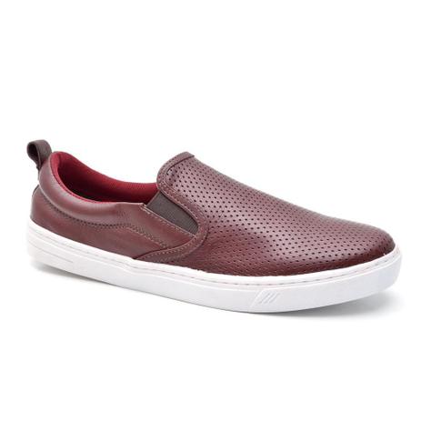 Sapatênis Slip-On Masculino Fork em Couro é boa?