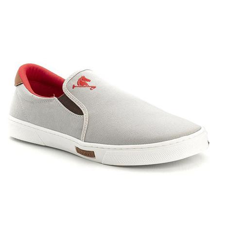 slip on masculino cinza
