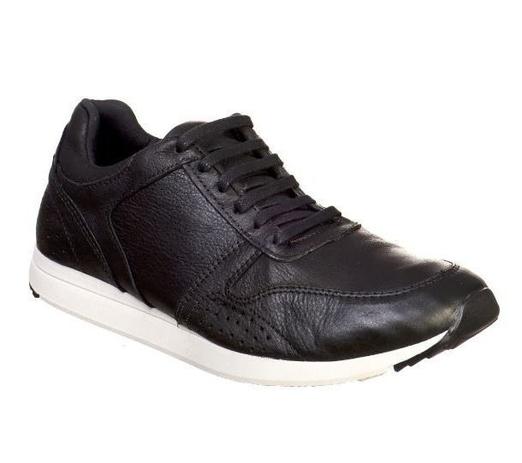 Sapatenis Tênis Masculino Couro Jogging Preto - Biaggi Menor preço em Sapatenis Tênis Masculino Couro Jogging Preto - Biaggi