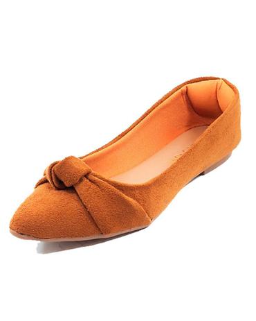 Sapatilha Confort - Enfeite De Nó - Camurça Caramelo - Pura Pose - Calçados  Femininos - Magazine Luiza