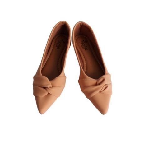 Sapatilha azul social bico fino confortável baixa escamada - R$ 109.99, cor  Azul #56038, compre agora | Shafa