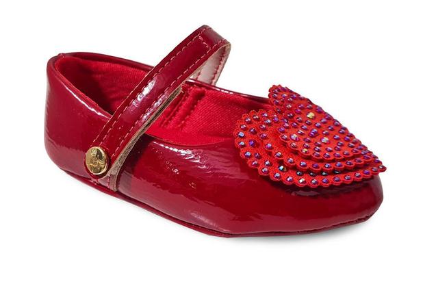 Sapatilha Infantil Xuá Xuá Baby Coração Strass - Calçados Infantis -  Magazine Luiza