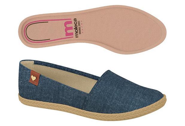 sapatilha moleca slip on