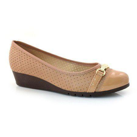 As melhores Sapatilhas Boneca Salto Anabela Estilo Retrô Vintage  Confortável, Compre na Zambeze Calçados.