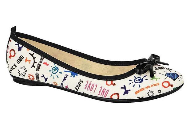 sapatilha moleca de tecido