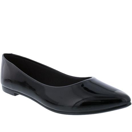 sapatilha moleca verniz preta