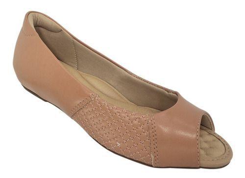Sapatilha Peep Toe Feminina Modare 7353104 Menor preço em Sapatilha Peep Toe Feminina Modare 7353104