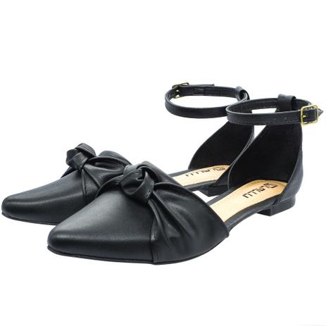 sapatilha salome bico fino