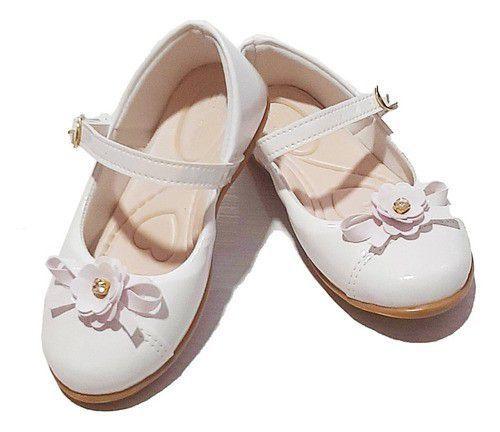Sapatinho Batizado Infantil Menina Bebe Sapatilha Barato - anjo da mamãe -  Sapato para Batizado - Magazine Luiza