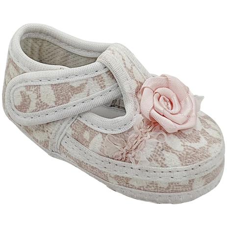 Sapatinho Bebe Boneca Sapatilha Bebe Menina - Pepkeno - Sapatinho de Bebê -  Magazine Luiza