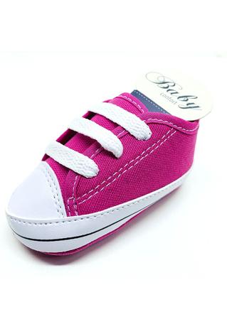 sapatinho bebe tecido