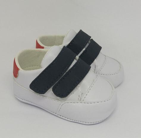 Sapatinho branco / azul 14 ao 18 - Balu baby - Sapatinho de Bebê - Magazine  Luiza