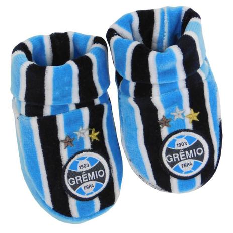 Sapatinho Meia Pantufa Infantil Bebês Grêmio Confortável - Pantufa Infantil  - Magazine Luiza