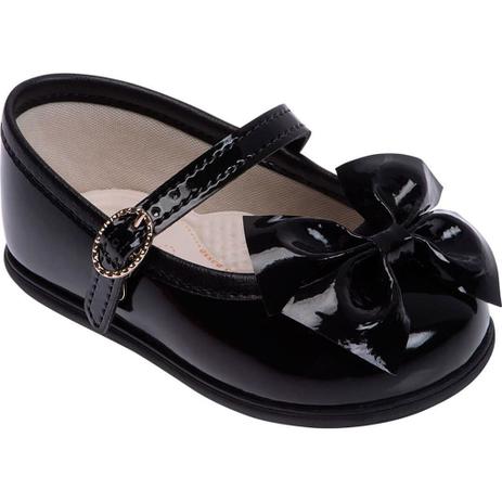Sapatinho Pimpolho Menina - Preto - Meia - Magazine Luiza