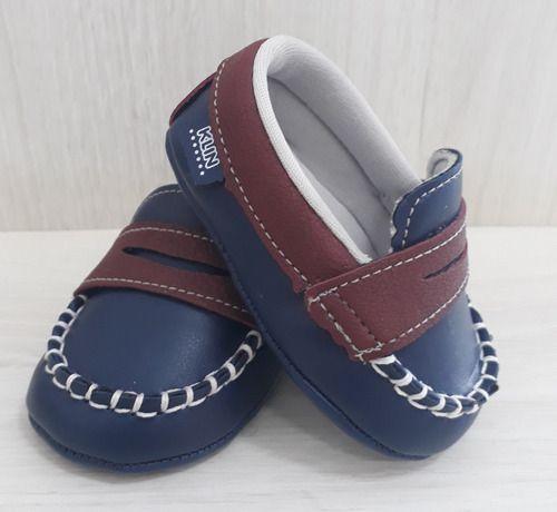 Sapatinho Recém Nascido KlinMarinho/ Vermelho 180208 - Tênis para Bebês -  Magazine Luiza
