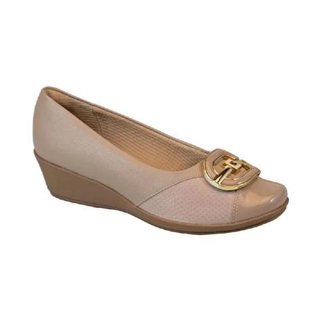 Sapato Anabela Piccadilly Napa 743006 | Teffé Calçados