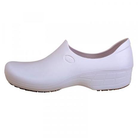 Sapato Antiderrapante branco Sticky shoe hospital cozinha com c.a - EPI -  Magazine Luiza