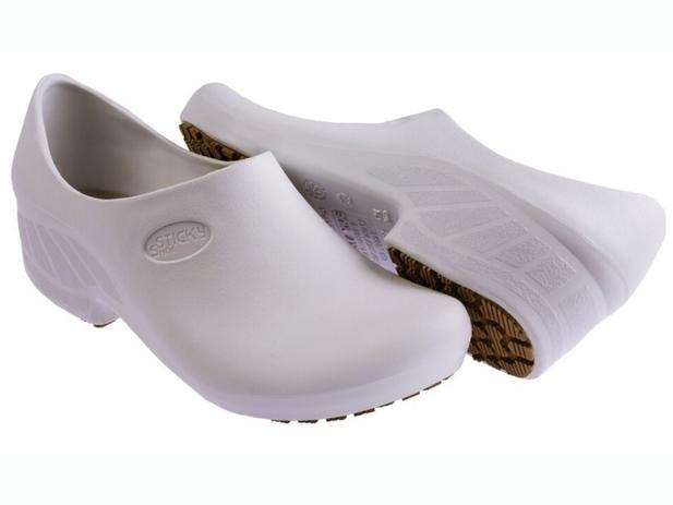Sapato Antiderrapante Sticky Shoes EPI Simplex Branco Unissex - Sapato de  Segurança - Magazine Luiza