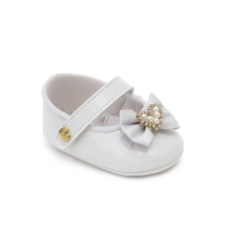 Sapato Baby Laço Coração Branco Pimpolho - Sapatinho de Bebê - Magazine  Luiza