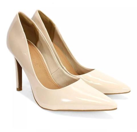 scarpin nude bebece