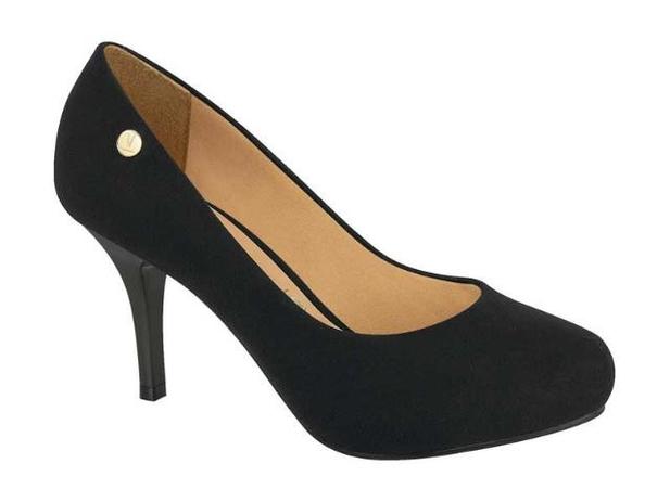 sapato scarpin bico redondo