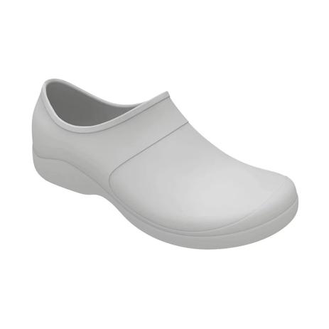 sapato impermeavel branco para cozinha industrial com solado antiderrapante