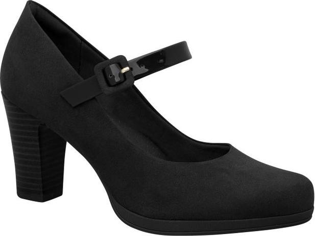 sapato boneca piccadilly conforto salto 5 cm