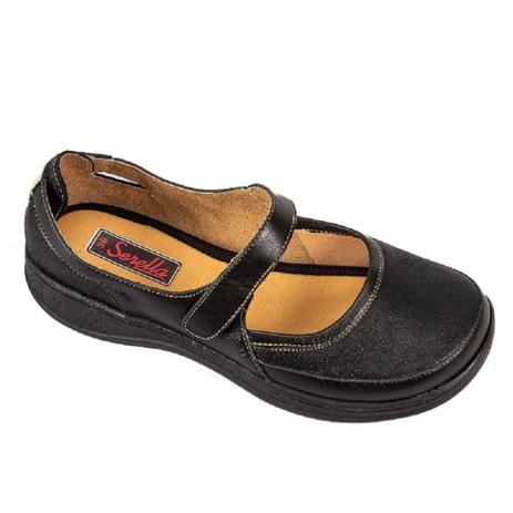 calçados femininos de couro