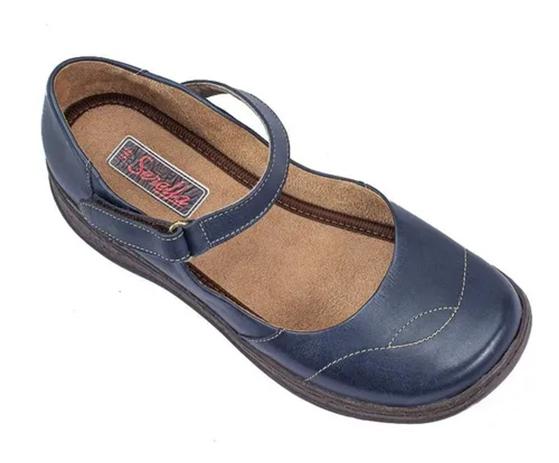 Sapato Boneca Retrô Vintage Confort Couro Serella Ref 7074-a - Outros Moda  e Acessórios - Magazine Luiza