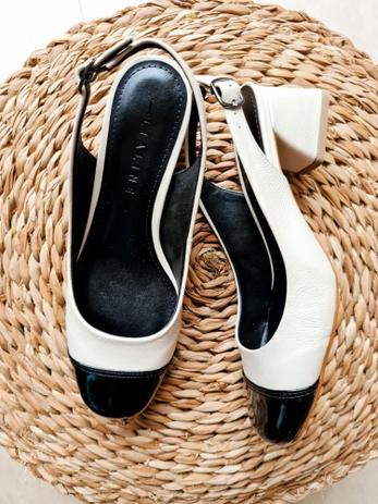 Sapato Branco e Preto Lialine Numeração 35 - Outros Moda e Acessórios -  Magazine Luiza