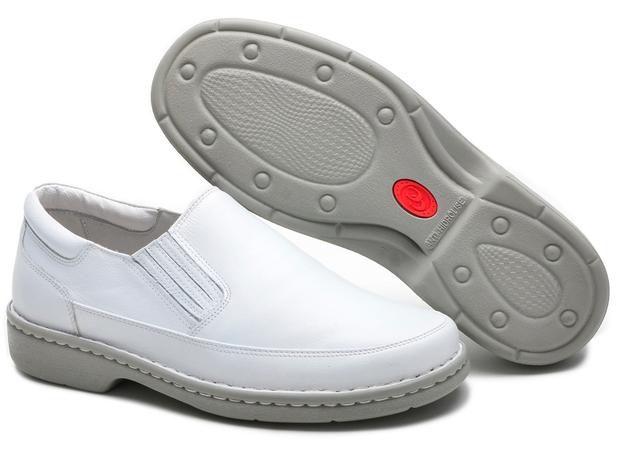 sapato branco medico feminino