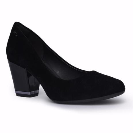 Sapato Camurça Salto Grosso Dakota Preto B8641 - Scarpin Feminino -  Magazine Luiza