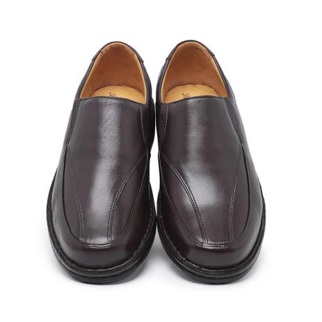 Sapato Casual Anti Stress Masculino Ortopédico Indicado Para Diabéticos Em  Couro Café N39 - BECOS TOTAL CONFORT - Sapato Social Masculino - Magazine  Luiza