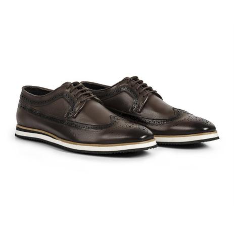 sapato casual brogue