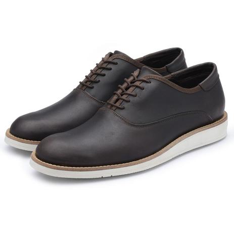 sapato casual couro masculino