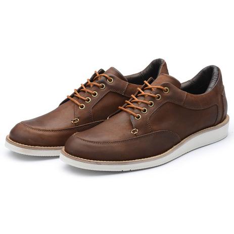 sapato casual couro masculino