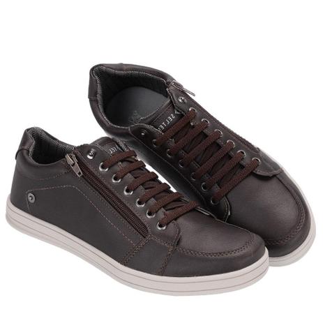 sapato masculino com ziper