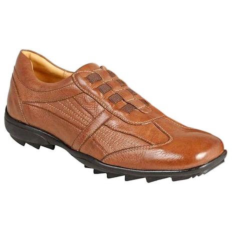 Sapato casual masculino conforto sandro moscoloni soho marrom cognac -  Calçados Masculinos - Magazine Luiza